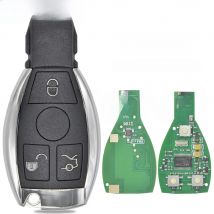 Datong World Car Remote Key For Mercedes Benz W203 W204 W205 W210 W211 W212 W221 W222 A B C E S Class BGA &NEC 315/433Mhz Card