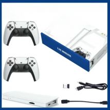 BOKIDDY New M15 Game Stick 4K Video Game Console Retro Classic Games 2.4G Double Wireless Controller for PS1/GBA/SNES Boy Gift