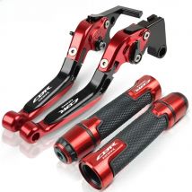 For Honda CBR125R CBR 125R CBR 125 CBR125 R 2004-2016 Motorcycle CNC Adjustable Brake Clutch Levers Handbar End Grips