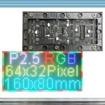 P2.5 LED screen panel module 160*80mm 64*32 pixels 1/16 Scan 3in1 SMD P2.5 Indoor Full color LED display panel module
