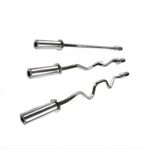1.2m Gym Home Fitness Straight Curved barbell Pole Φ 25/50 mm Solid Standard Barbell Rod Weight Lifting Barbell Dumbbell Bar