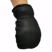 New Men's sheepskin gloves men's leather gloves winter outdoor warm double layer sheepskin thickened deerskin design gloves