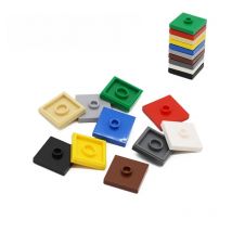 Marumine Plate 2x2 with 1 Knob 60PCS Assemble Construction MOC Brick Parts Compatible with 87580 DIY Building Blocks Toys