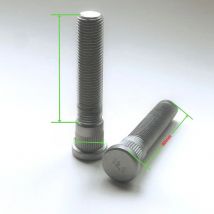 1pc Grade 12.9 Extra Long Wheel Hub Spline Bolts Screws For Dodge Ford Cadillac M14x1.5 Spline Diameter 15.8mm Lenght 80mm