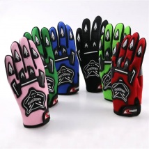 TDPRO Full Finger Guantes Motorcycle Racing Gloves Aaccessories For Kids  Motocross Bicycle Dirt Pit Bike ATV/QUAD Cycling Glove