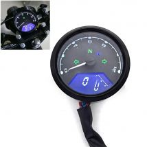 Motorcycle Meter LED Digita Indicator Light Tachometer Odometer Speedometer Oil Meter Multifunction With Night Vision Dial