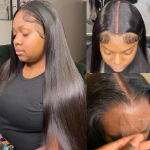 Pre Cut Lace Wig Human Hair Ready to Wear 5x5 HD Lace Closure Wig 13x4 Lace Front Wig Human Hair Straight 360 Full Lace Wig