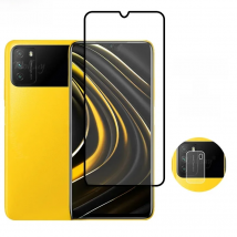 Full Cover Tempered Glass For Xiaomi Poco M3 Screen Protector Poco X3 F5 M5S M3 X5 Pro Camera Glass For Poco M3 Glass Poco C65