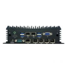 Multi-LAN Fanless Industrial PC,  support 6/7/8th generation Core i3/i5/i7 processor