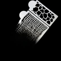 4PC Cake Decorating Bakery Tool Fondant Mold Croco Snakeskin Leopard Zebra Bakeware Baking Fondant Stencil Template Mold E658