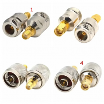 L16 N Male Female To Sma Male Female Straight Connector SMA To N Male Female Test Converter Brass Nickel Plated Free Shiping