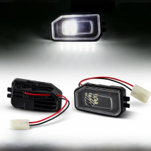 2Pcs LED Under Side Mirror Puddle Light For Mercedes Benz W205 W213 W222 W177 W223 W247 C257 X247 X253