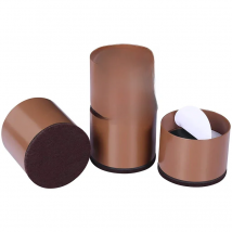 2/4 PCS Upgrade Solid Steel Bed Risers Furniture Raisers Heavy Duty Square Round Bed Lifts Desk Table Chair Sofa Feet Risers