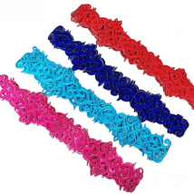 4 Meter/Lot Cos Costume Embroidery Lace Trim Gold Silver Stage Performance Clothes Diy Applique Patch Fabric AccessoriesYN119.i