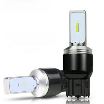 ANMINGPU 1x Signal Lamp T20 W21W LED 7440 7443 W21 5W Led Lamp CSP 1860SMD 3156 LED P27W 3157 P27 7W T25 Canbus Brake Light 12V