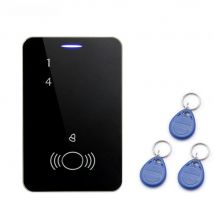 Touch keypad  with 10pcs EM keychains RFID Access Control Keypad digital panel Card Reader For Door Lock System