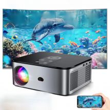 HORLAT 35000Lumenes Android LCD Projector 4K 8K Decode Home Theater System 1500ANSI Full HD 1080P Video Auto Keystone 5G WiFi