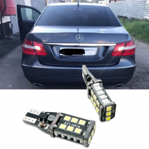 2PCS T15 W16W 912 CANBUS LED Reverse Backup Parking Light Bulb For Mercedes Benz W203 W211 W204 W210 W124 W212 W202 W205 AMG CLA