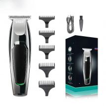 VGR Hair Clipper Professional Hair Trimmer 0mm Hair Cutting Machine Crodless Rechargeable Electric Shaving Machine for Men V-030