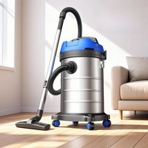 1600W 3 in 1 Vacuum Cleaner 25L/35L Wet and Dry Vacuum Cleaner Industrial Vacuum Cleaner for Hotels Malls Warehouses Car Washes