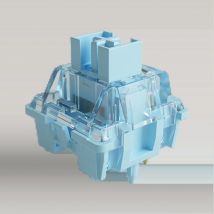 Akko V3 Pro Cream Blue Switch 5 Pin 45gf Tactile Switch With Dustproof Stem Compatible with MX Mechanical Keyboard (45 pcs)