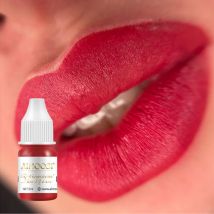 AIMOOSI Lip Brush Permanent Makeup Pigment Professional Microblading Ink for PMU Artist Rose Red Lips Tattoo Inks 3ml