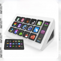 StreamDeck Mini Visual Keyboard LCD Button 15Keys Live Content Creation Controller Custom Button For Windows/MacOS Kryboard Gift