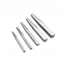 5Pcs Square Screw Extractor Breakage Bolt Extractor Drill Bits Guide Set Easy Fastener Kit