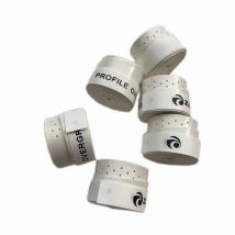 10pcs ZARSIA White color Tennis Racket Grip Anti-skid Sweat perforated Badminton Grips Racquet Viscous Overgrips