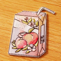 Japan Anime/Embroidery Patch DIY Hook Loop Embroidered Patches For Clothing Cartoon Bottle Patch Iron on Patches Clothes Parches