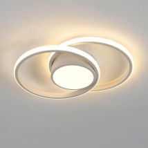 LED Ceiling Light,Round Ceiling Lamp 42W 4800LM,Modern Ceiling Light Fixture for Hallway Bedroom Bathroom Kitchen Living Room