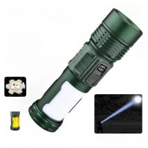 Super Long Range Tactical Flashlight High Power LED Torch USB Rechargeable Strong Light Lamp Outdoor Portable Lantern Waterproof