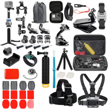 Action camera Accessories For Gopro Hero 9 8 7 5 4 For Dji Osmo Action Backpack Suction Cup For Glass Mount 4k Case Helmet