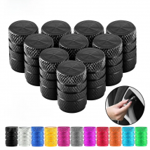 Aluminum Tire Valve Caps, Dustproof Caps, Universal Stem Covers for Cars, Bike and Bicycle, Trucks, Motorcycles Airtight Seal