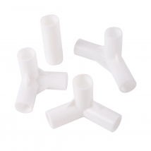 Inner diameter 16mm PVC Straight Connector Joint 90/120/135 Degree Tee Connector PVC Pipe Fitting DIY Tent Fixed Fittings 5 Pcs