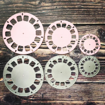 【GOGOCRAFT】MK005 Photo Wheel -Cutting Dies for JunkJournal Scrapbooking PaperDIY Original Designs