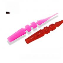 ESFISHING Artificial Silicone Soft Worm Polaris 42mm Baits scented silicone lures Pesca Tackle Winter Ice Fishing Lures