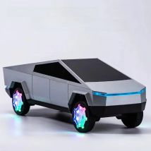 15W Car Shaped Wireless Charger Portable Bluetooth Speaker BT U Disk TF Card FM Playback with RGB Light HIFI Stereo Soundbox