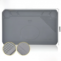 Gray Insulation Repair Pad Heat-Resistant Silicon Soldering Station Kinds of Mat Work Pad Desk Platform BGA Soldering Station