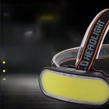 KX-310 COB LED Headlamp Floodlight USB Rechargeable Flashlight Head Lamp Waterproof for Camping Hiking Fishing Hunting Adventure