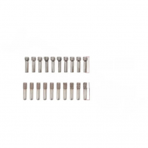 RC M3 M4 Front/Rear Bumper Headless Hexagon Screw Pin Driveshaft Screw Middle Axle Bolt For 1/10 Trx4 Trx6 SCX10 RC Crawler Part