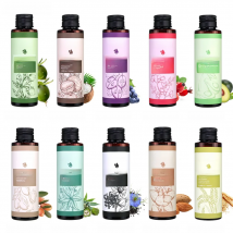 Pure Jojoba Oil Coconut Castor Hair Care Argan Sweet Almond Grape Rosehip Avocado Carrier Black Seed Wheat Germ Body Skin Care