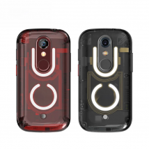 Unihertz Jelly Star 4G Android 13 8GB 256GB Unlocked Transparent Backshell LED Light 48MP 2000mAh