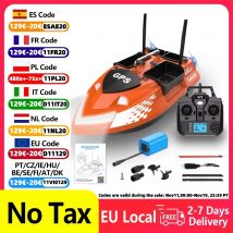 Flytec V802 Pro RC Bait Boat Pesca 4 Camere Esche 500m Perduta/Bassa Potenza Ritorno Automatico 160 Punti 3KG Carico Massimo 18000mAh Pesca