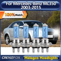 200 W H7 Halogen Lichter Lampen 40000LM Super Helle Auto Scheinwerfer 12 V Für Mercedes-Benz ML350 2003-2010 2011 2012 2013 2014 2015