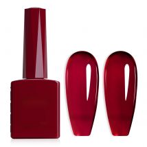 CANNI Nail Gel Polish Hema Free Blood Red Jelly Gel Nail Polish for Winter Manicure Gorgeous Color Soak Off UVLED Semi Permanent