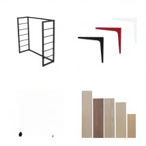 1:6 and 1:12 mini models, shelves and accessories can be arbitrarily matched