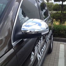 ABS Chrome Rearview Mirror Cover Trim 2pcs for vw Volkswagen Tiguan 2009  2010 2011 2012 2013 2014 2015