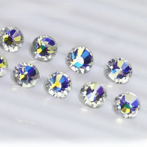 Moon Night hotfix rhinestones for needlework clothes flatback crystal hot fix stones strass glitters for fabric DIY decoration