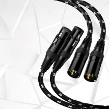 TODN HIFI xlr audio cable Stereo high purity 6N OFC gold-plated xlr plug Male to female for microphone mixer